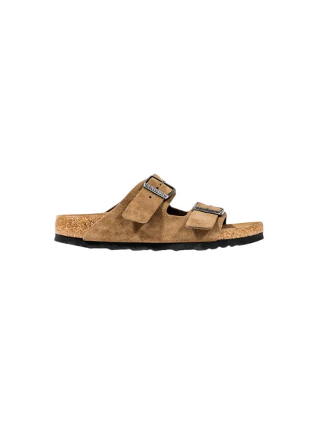 Сникърси Birkenstock Arizona Soft Footbed Suede Leather Unisex Dark Tea Tonal EUR 41 черно