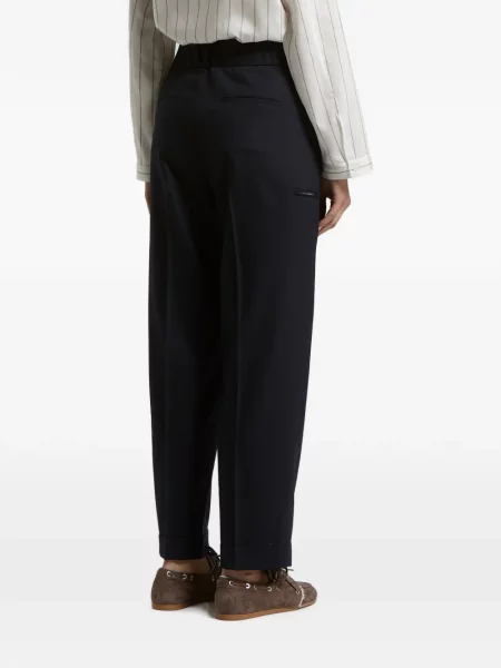 Pantaloni Peserico albastru