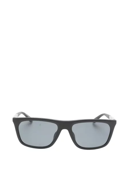 Ochelari de soare dreptunghiulari Emporio Armani negru