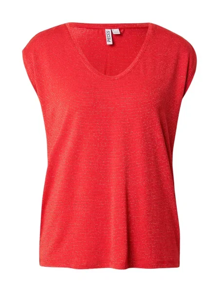 PIECES Tricou PCBillo auriu / intens roșu
