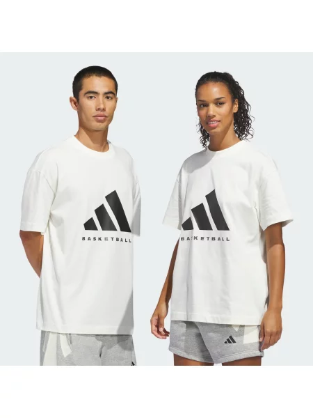 Basketball tričko Adidas Originals bílé