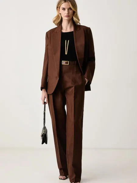 Elisabetta Franchi костюмні штани вовняні