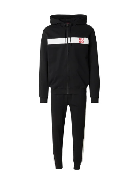 HUGO Trening DapieDoaky roșu intens / negru alb