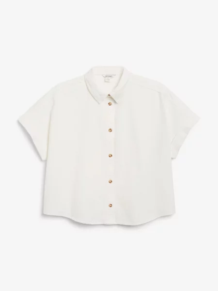 Блуза Monki молочний