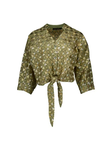 Bluzka Greek Archaic Kori zielona