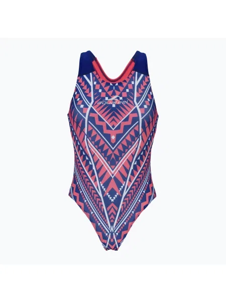 Jednodílné plavky aquaFeel Wild Graphic multi-color růžové