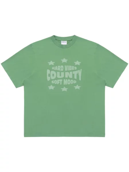 Tricou Marcelo Burlon County Of Milan verde