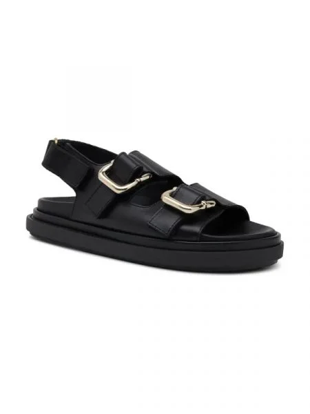 Alohas De piele sandale negru