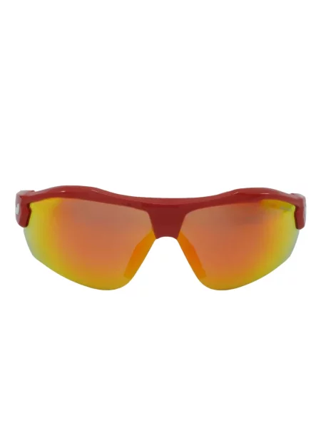 Ochelari de soare Nike cu cordon din jerseu cu imprimeu abstract gri