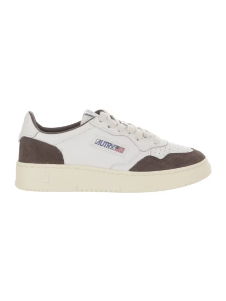 Sneakersy Autry brązowe