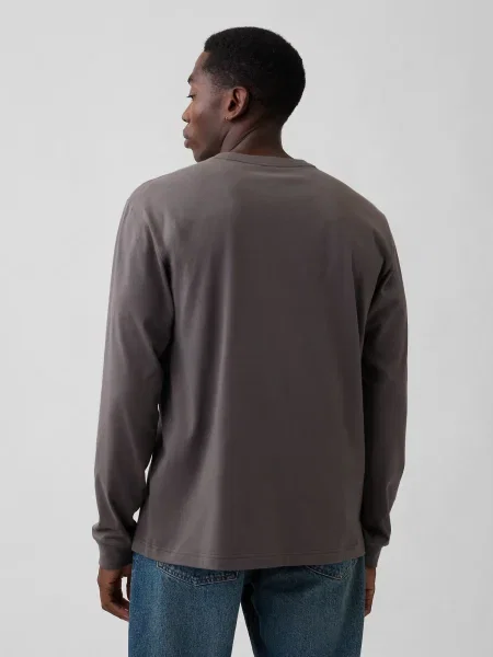 Tricou mânecă lungă Gap albastru