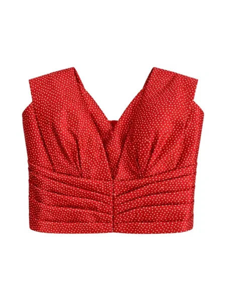 Top Elisabetta Franchi czerwony
