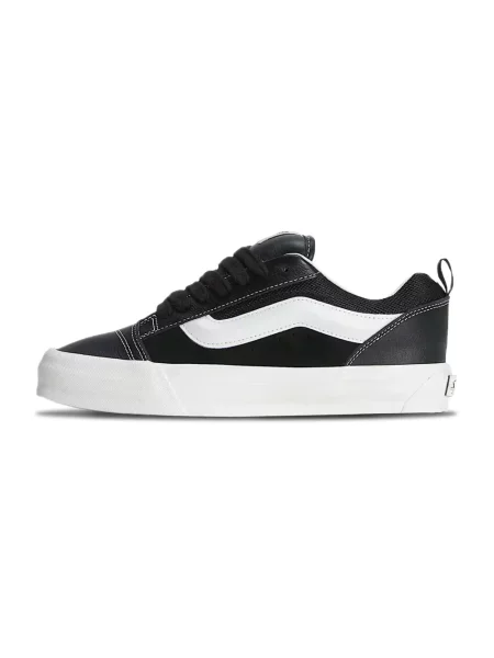 Sneakersy Vans skórzane czarne