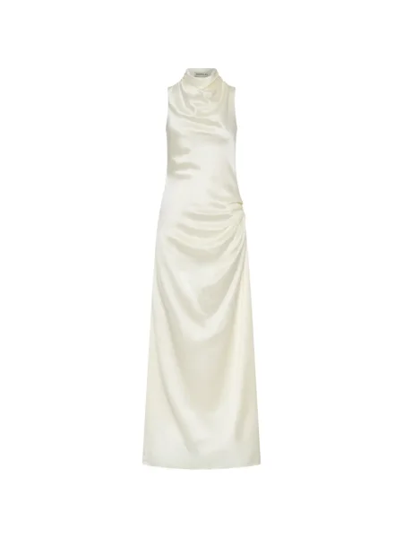 Maksi sukienka maxi Nicholas drapowana garniturowa