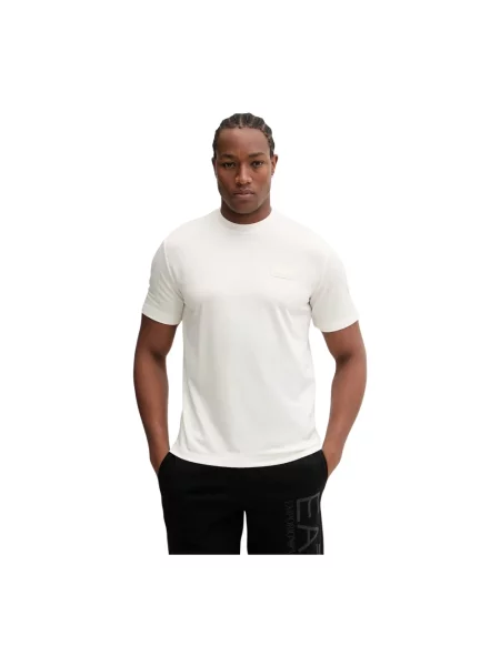 Koszulka Emporio Armani Ea7 beżowa
