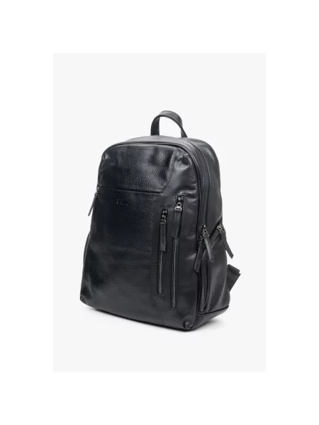 Кожаный рюкзак Estro черный