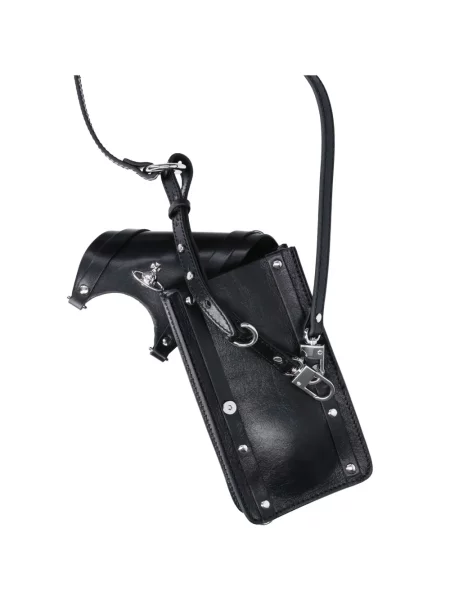 Geantă crossbody Vivienne Westwood negru