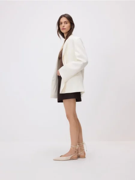 Балетки Reserved белые