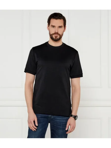 BOSS BLACK Póló P-Taut 25 fekete