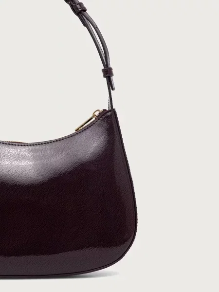 Кожаная сумка хобо Furla