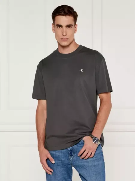 CALVIN KLEIN JEANS Tricou | Relaxed fit gri