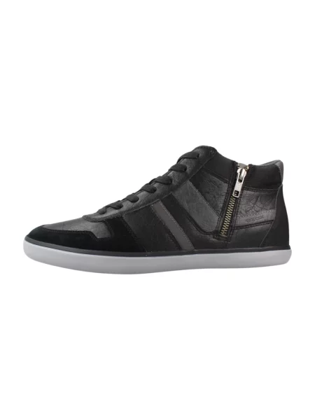 Sneakersy Geox skórzane czarne