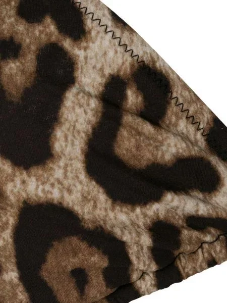 Leopardí bikiny Dolce & Gabbana s potiskem hnědé
