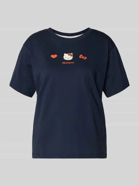 Koszulka z nadrukiem krój regular fit Jake*s Casual