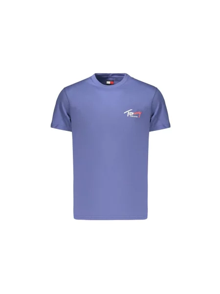 Tričko Tommy Jeans s autogramem bílé