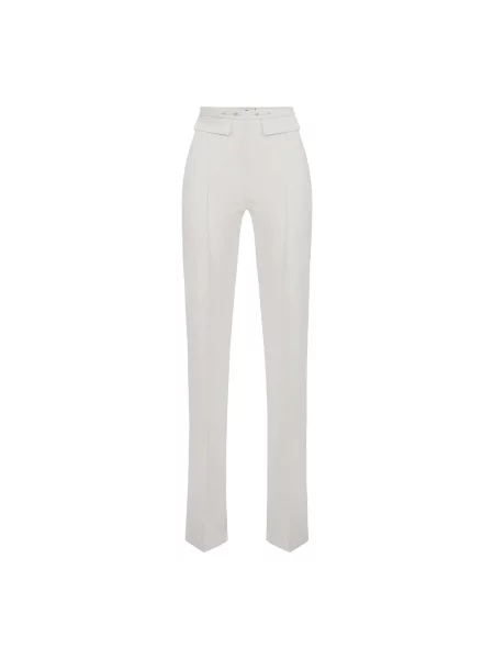 Pantaloni Elisabetta Franchi alb