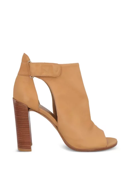 Botine Stuart Weitzman din piele maro