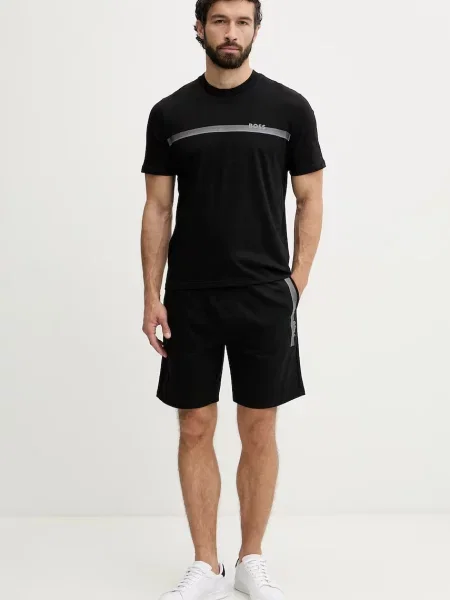 BOSS BLACK Tricou Authentic negru