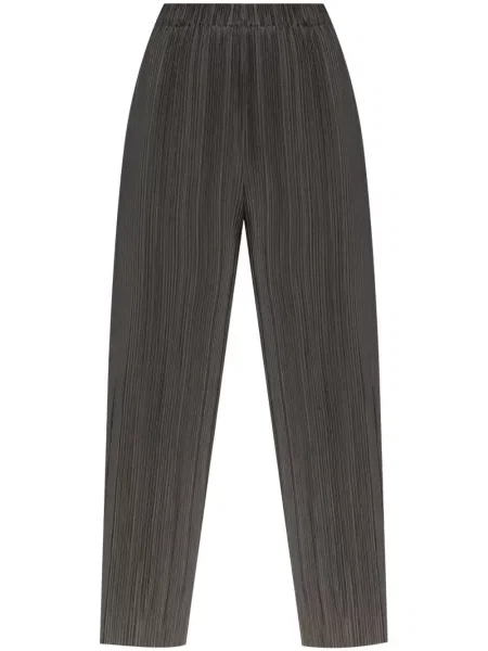 Pantaloni Samsøe Samsøe plisate gri