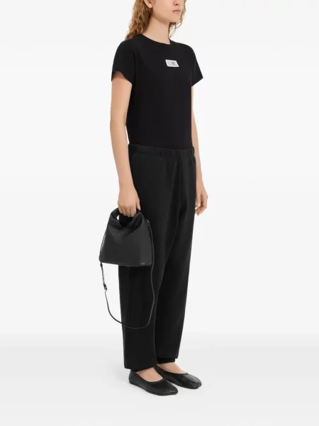 Pantaloni Mm6 Maison Margiela negru