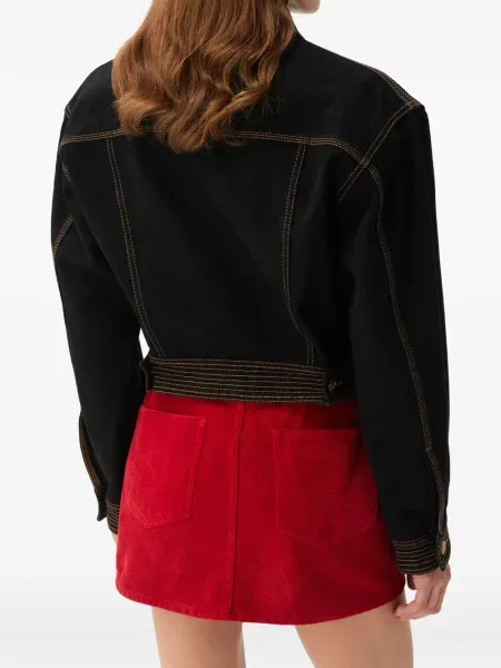 Geacă de blugi Versace negru