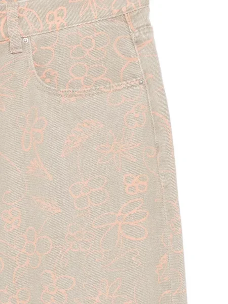 Blugi Jnby cu model floral cu imagine