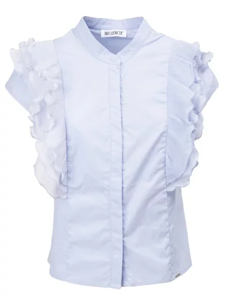 Influencer Bluză albastru negru