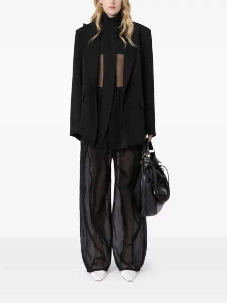 Pantaloni Sportmax negru