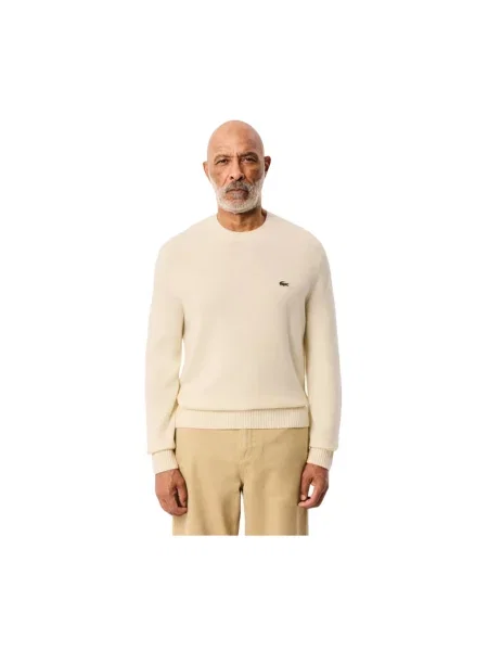 Sweter Lacoste biały