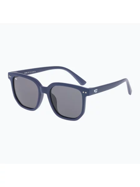 Gyerek napszemüveg GOG Fibis matt navy blue/smoke. Méret: OS kék