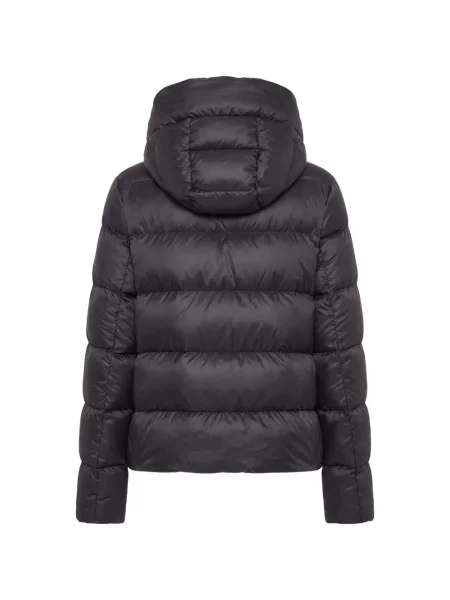 Geacă Max Mara cu glugă negru