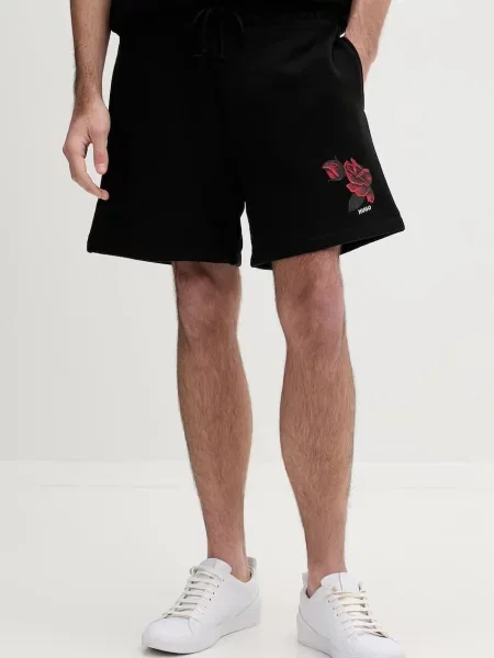 HUGO pantaloni scurți din Dagety negru