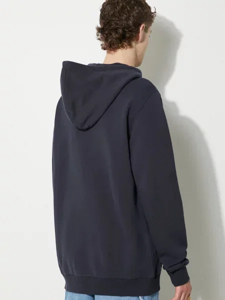 Bluza Fjällräven z logo granatowa