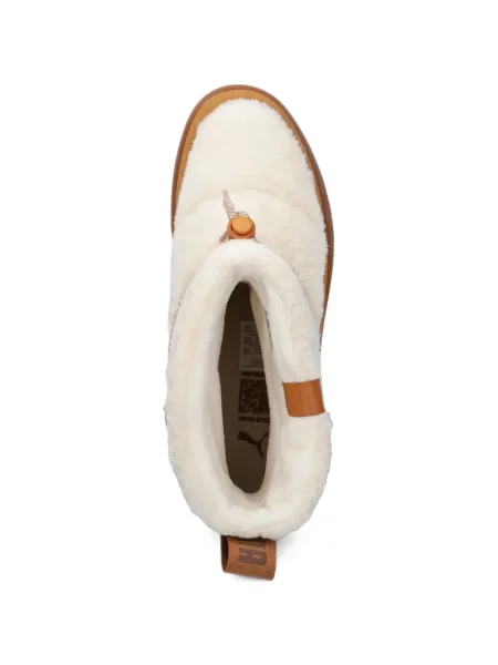 Botine Puma cu blană alb