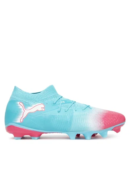 Tenisice za nogomet Puma Future 8 Match Re-Charge Fg/Ag 01 Svijetloplava plava