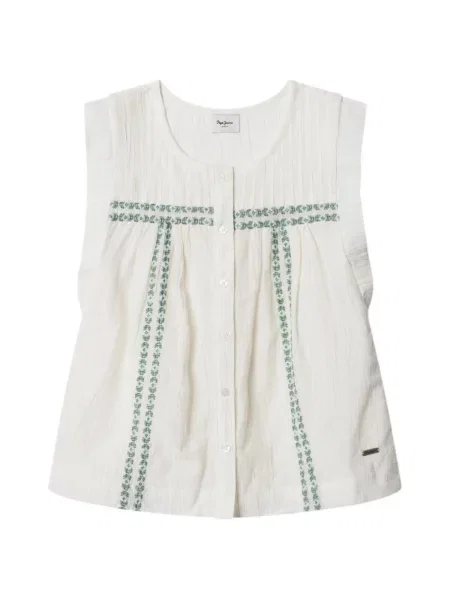 Top copii Pepe Jeans alb