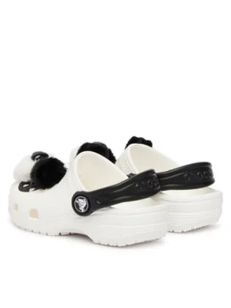 Dětské pantofle Crocs bílé