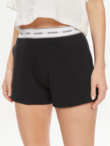 Guess Kratke hlače pižama črna