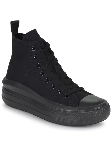 Členkové topánky Converse čierna