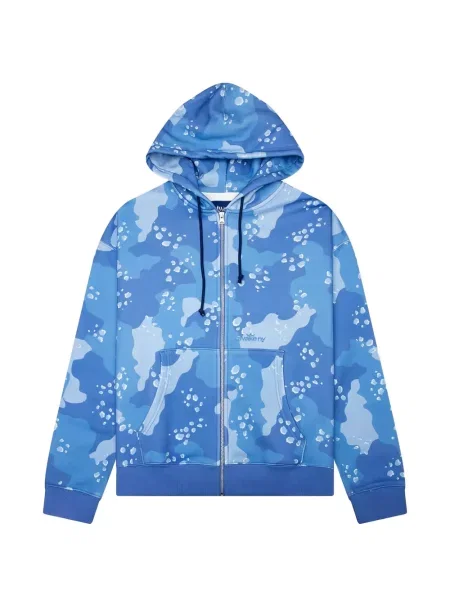 Hoodie Awake Ny με κέντημα μπλε